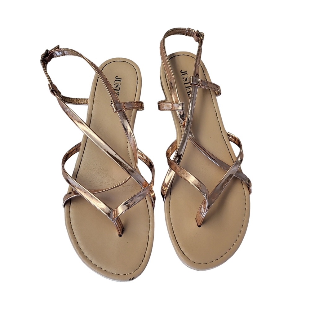 JUSTFAB SANDALS SIZE 8 - Picture 1 of 5